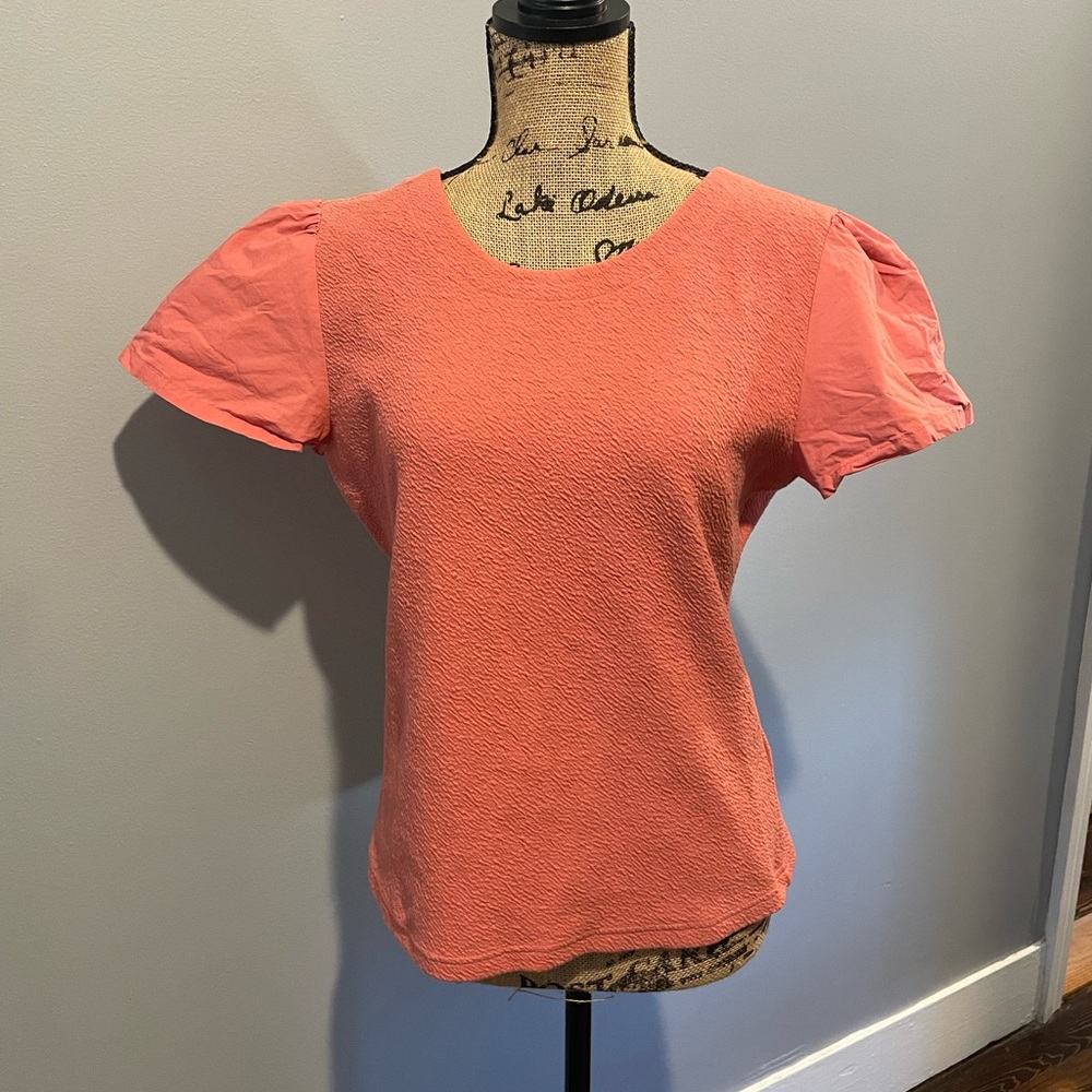 Anthropologie Cap Sleeve Top